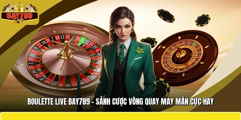Roulette Live BAY789 – Sảnh Cược Vòng Quay May Mắn Cực Hay